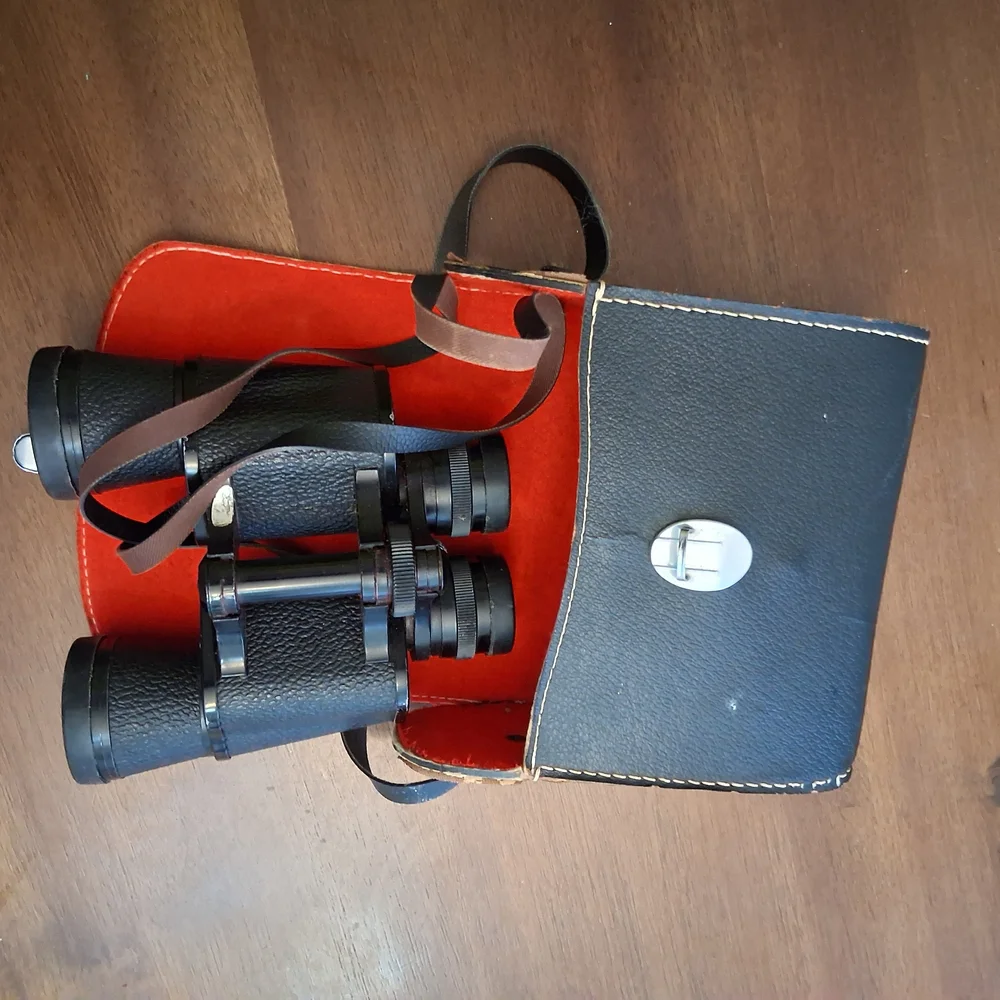 VTG Focal Kmart 7x35 Wide Angle Field 10 Binoculars 525 ft at 1000 yds w/ Case